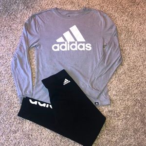 Adidas top & bottom set